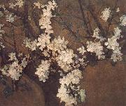 John Russell Almond tree in blossom oil painting artist